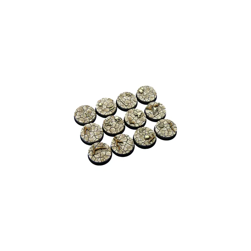 Micro Art Studio Wasteland Bases, Round 25mm (5)