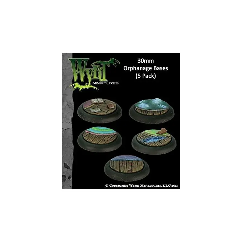 WYRD: MALIFAUX: Orphange Bases x5