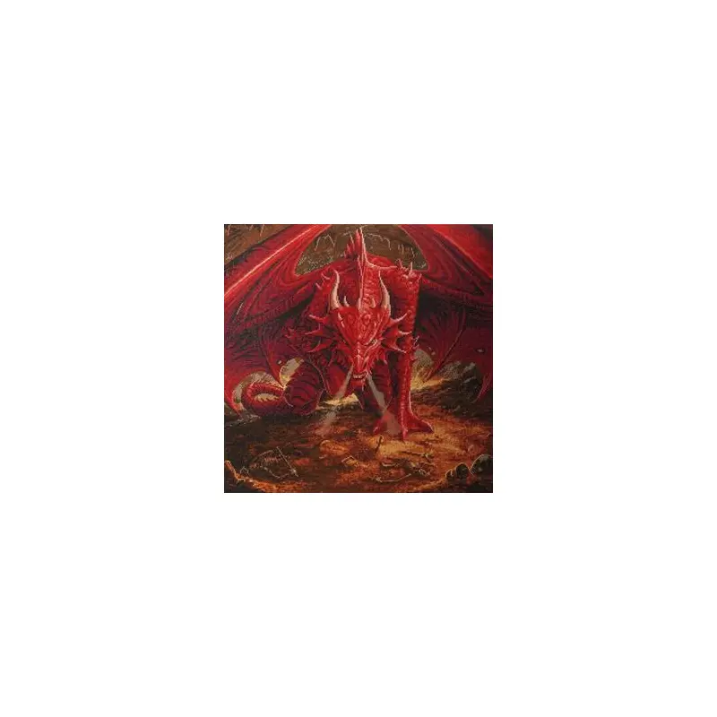 Craft Buddy Crystal Art Kit Dragons Lair 70 x70 cm Pre-Framed 5D Art Kit
