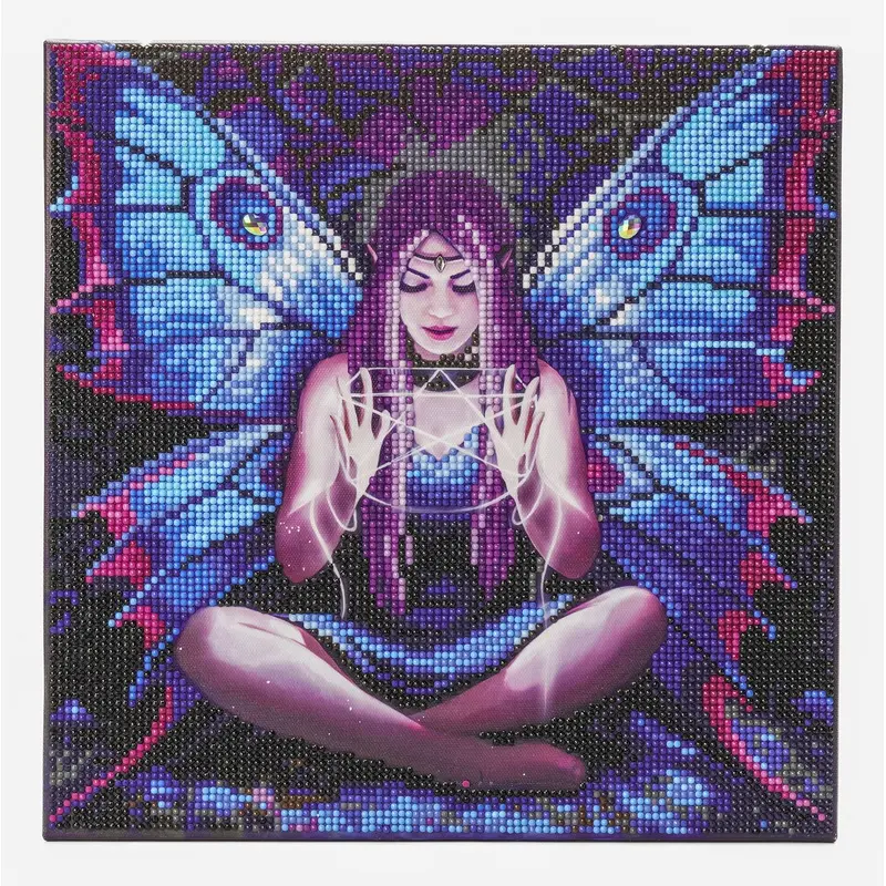 Craft Buddy Crystal Art Kit Spell Weaver 30 x 30 cm Pre-Framed 5D Art Kit