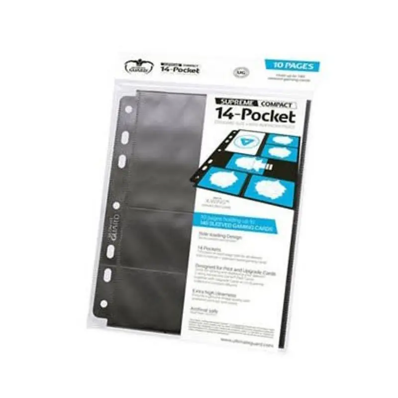 Ultimate Guard 14-Pocket Compact Pages Standard + Mini American