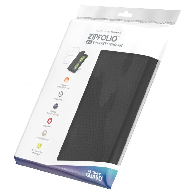 Zipfolio 160 8-Pocket Xenoskin