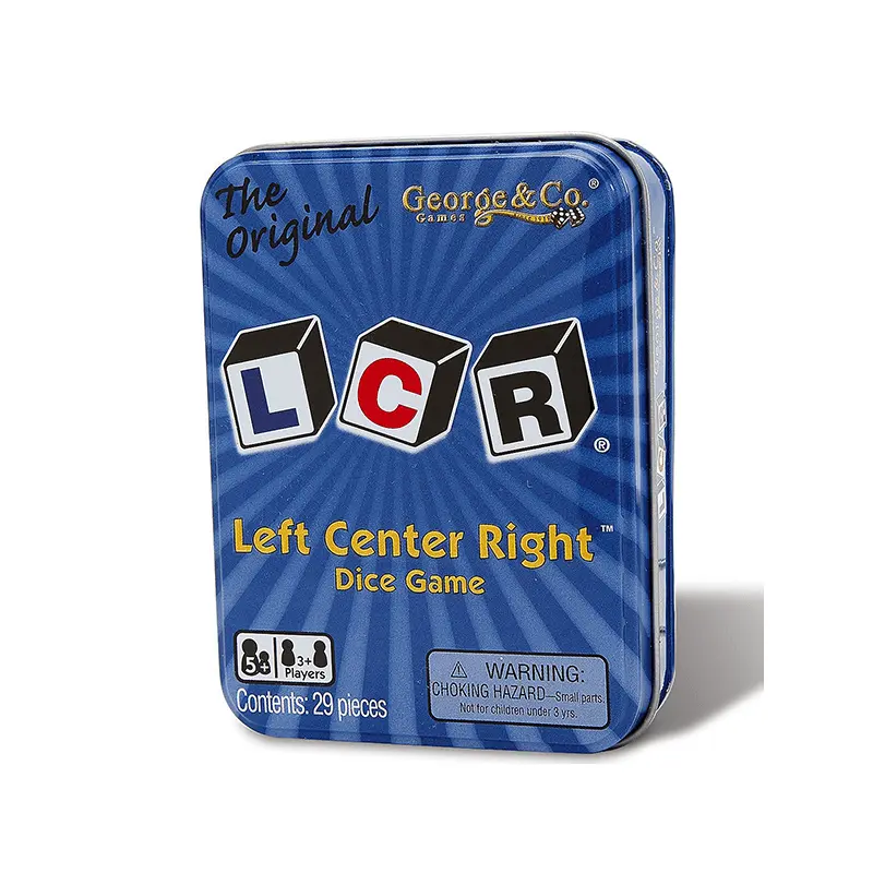 LCR LEFT CENTRE RIGHT Tin