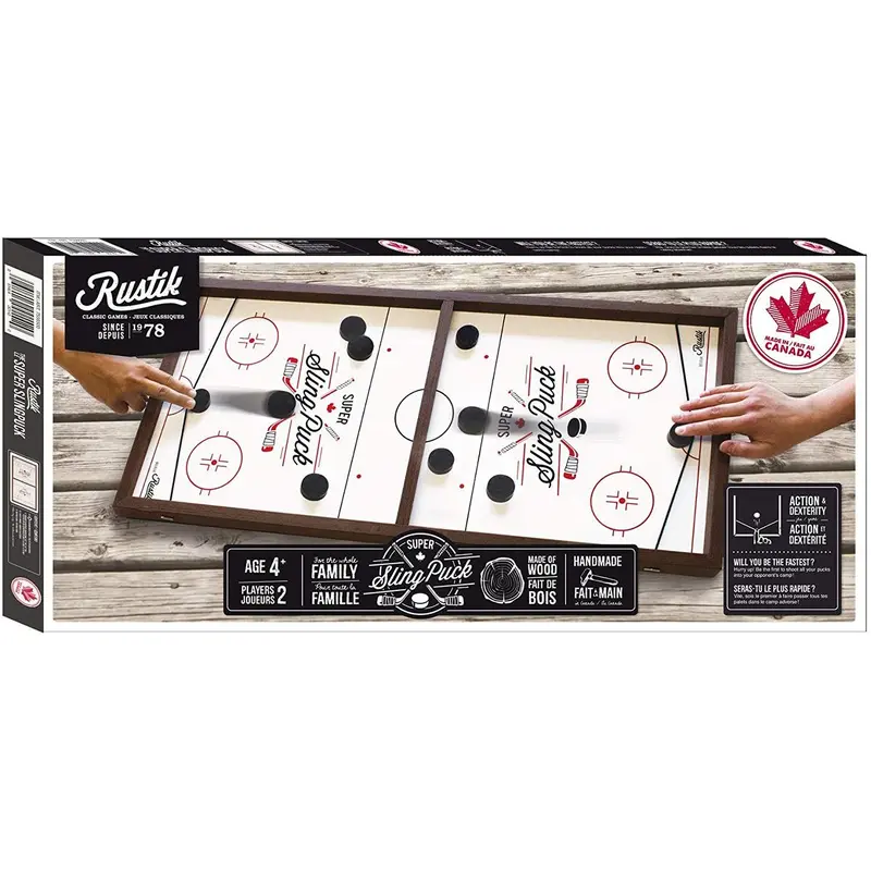 Rustik Super Fast Sling Puck Game