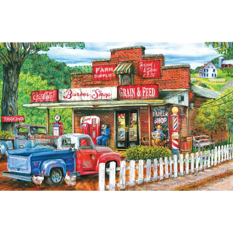 SunsOut Puzzle - Saturday Morning at the Shop1000pc