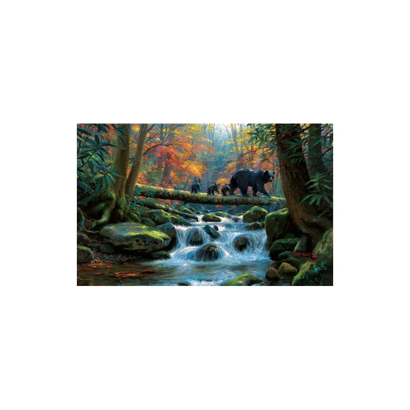 Sunsout 1000pc Puzzle - Percarious Crossing