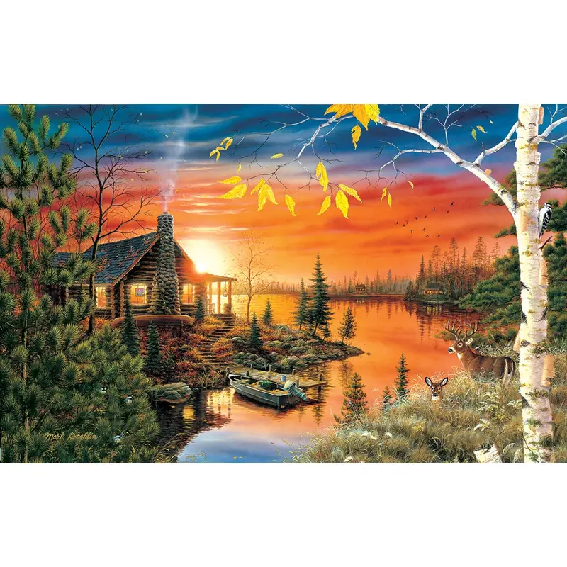 Sunsout 550pc Puzzle - Autumn Evening
