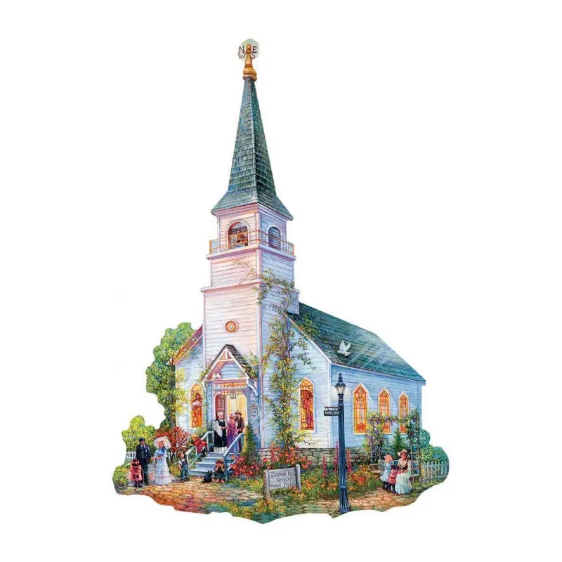 Sunsout Shaped Puzzle - Saved by Grace