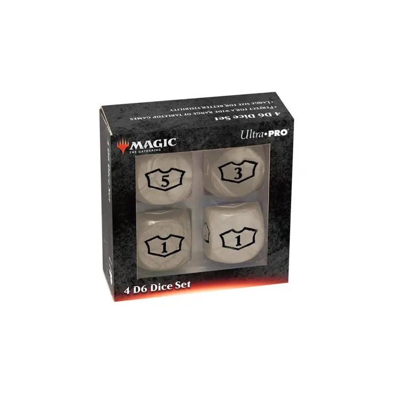 Ultra Pro Magic The Gathering: Deluxe 22mm Loyalty Dice White