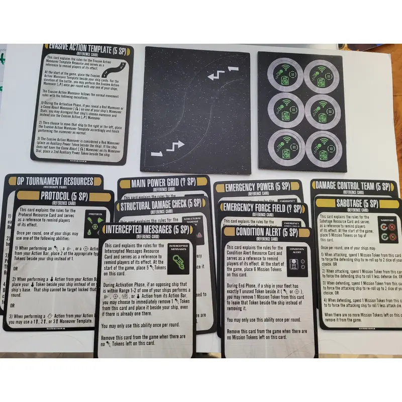 Star Trek: Attack Wing Condition Alert Resource
