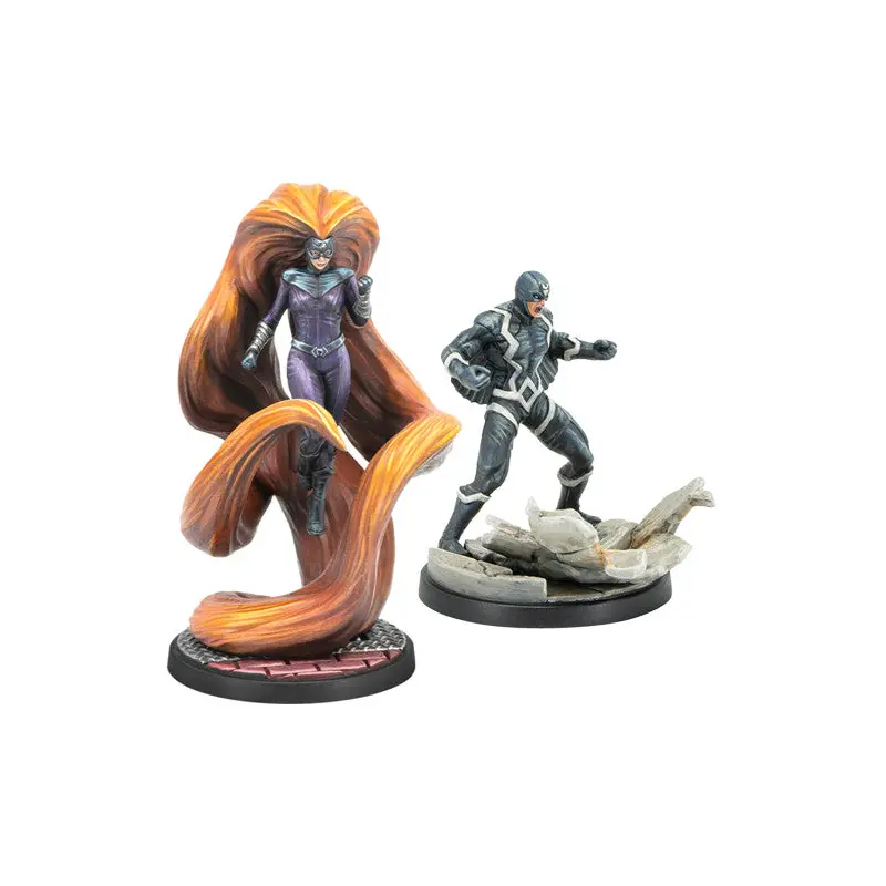 Marvel Crisis Protocol: Black Bolt and Medusa Character Pack