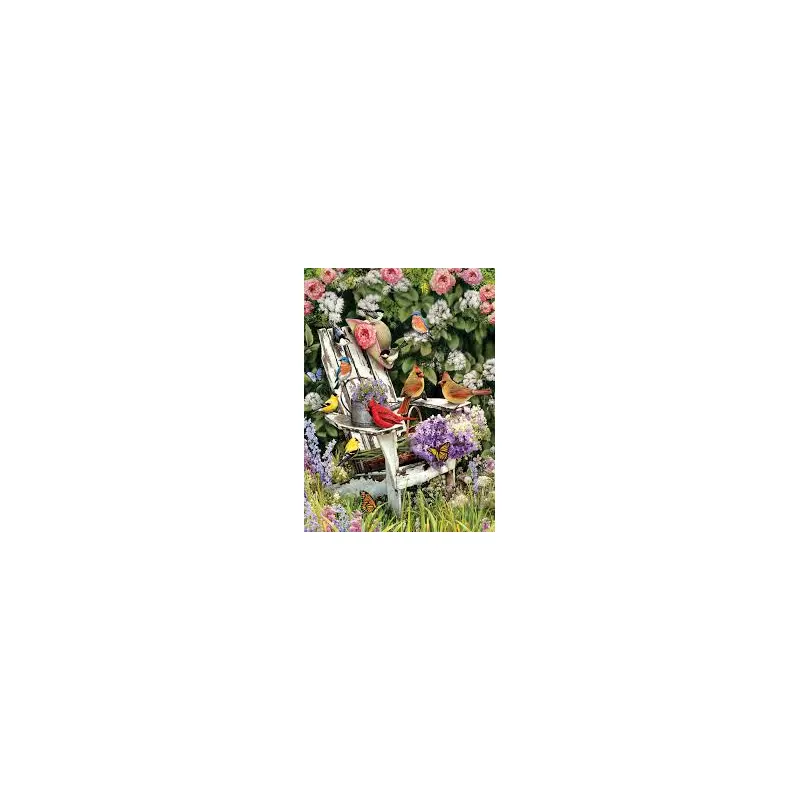 1000pc Puzzle Cobble Hill Summer Adirondack Birds