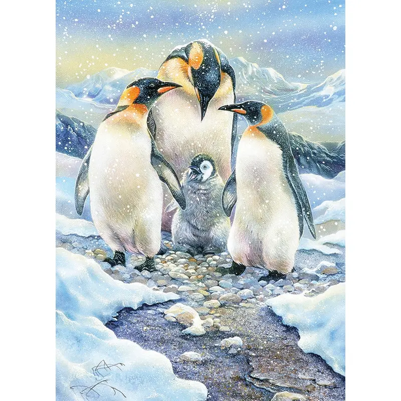 Penguin Family (Family) 350 Pc Puzzle