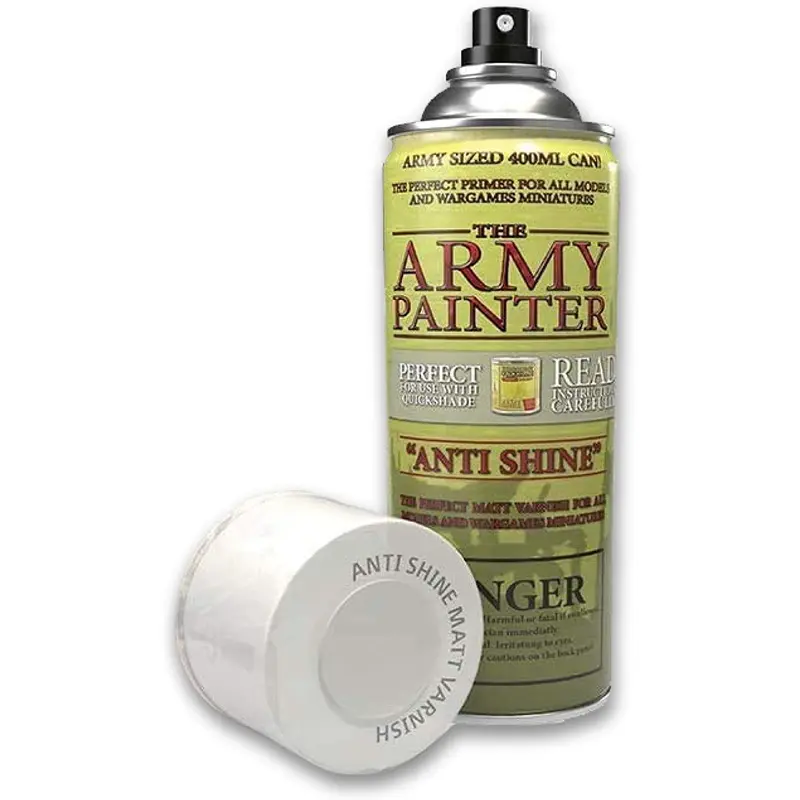 Army Painter Anti-shine Matt Varnish spray