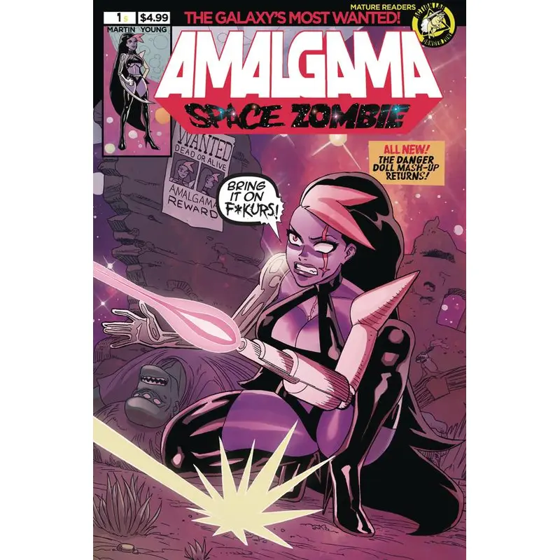 AMALGAMA SPACE ZOMBIE MOST WANTED #1 CVR A YOUNG (MR)