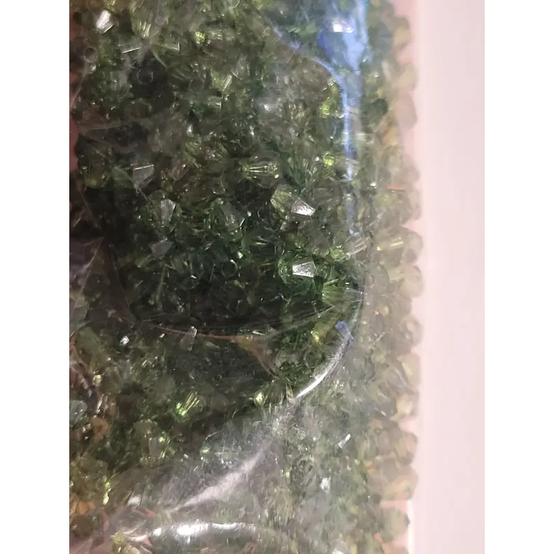 Acrylic Diamond Dark Green 4x4mm