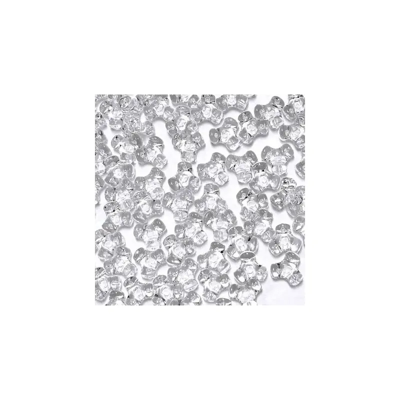 Crystal Clear Tri Beads