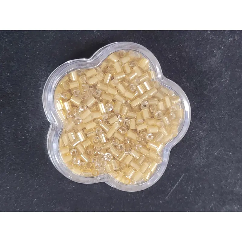 Flower Silver Lined Gold