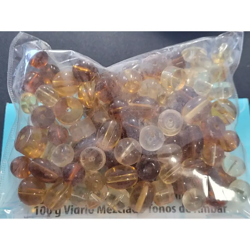 Glass Mix Amber Tones