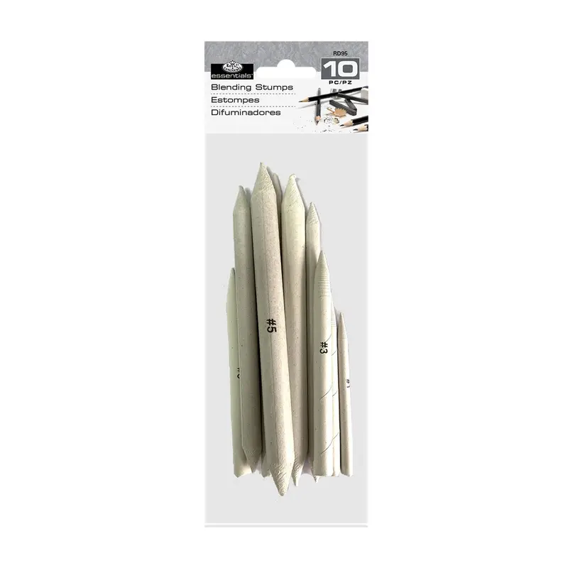 Royal-Langnickel 10-Pack Assorted Blending Stumps