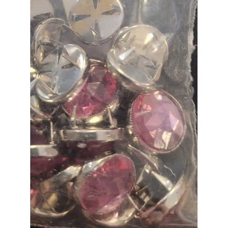 ACRYLIC NAIL HEAD 10mm Pink