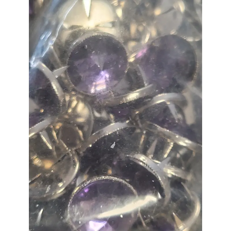 ACRYLIC NAIL HEAD 12mm Light PURPLE