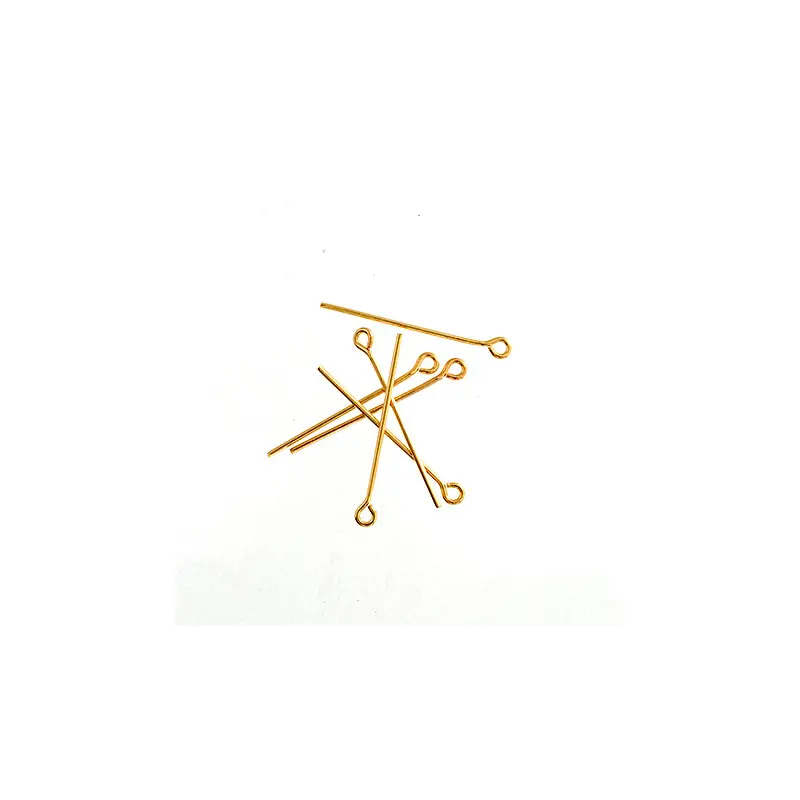Eye Pins 1in  (20pcs) Gold LF/NF