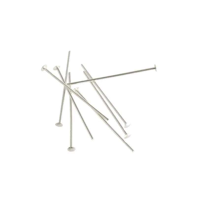 Head Pins 1in (20pcs) Silver