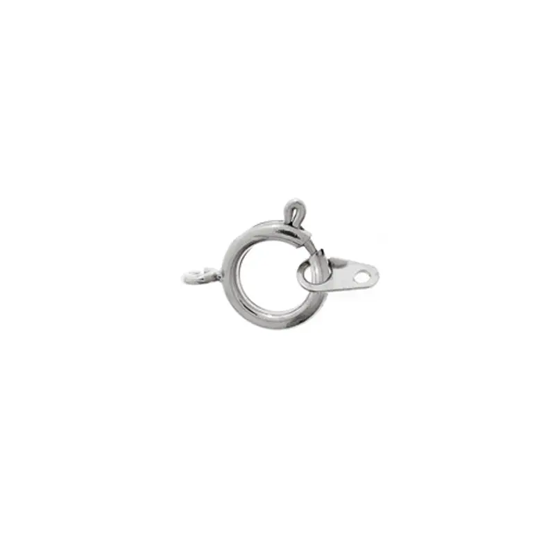Spring Ring/Attachment 6mm Nickel Color