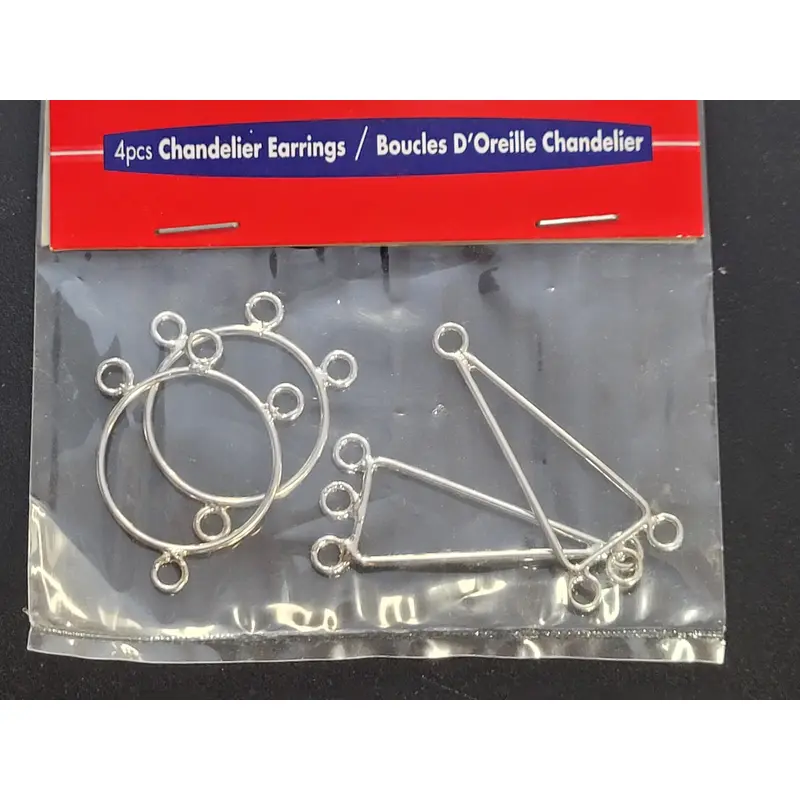 4pc Chandelier Earrings