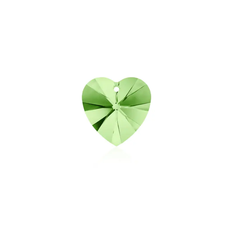 Swarovski Pendant 6228 Heart 10.3x10mm Peridot