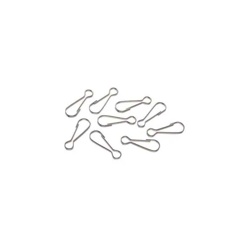 Lanyard Hook - Nickel Plated - 23mm - 72 Pieces (Darice 1881-27)