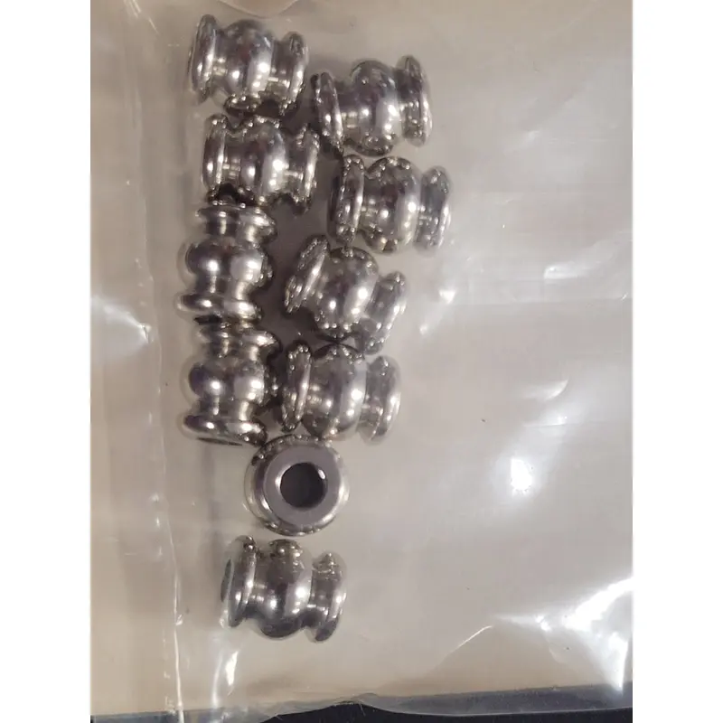 Metal Beads Antique Silver 7x7mm