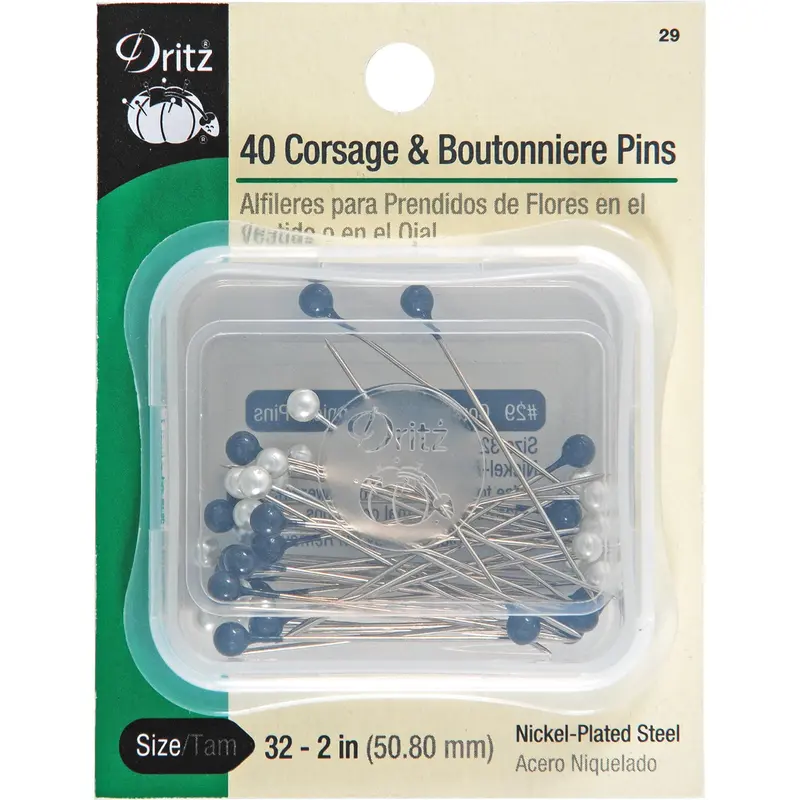 Corsage & Boutonniere Pins-Size 32 40/Pkg