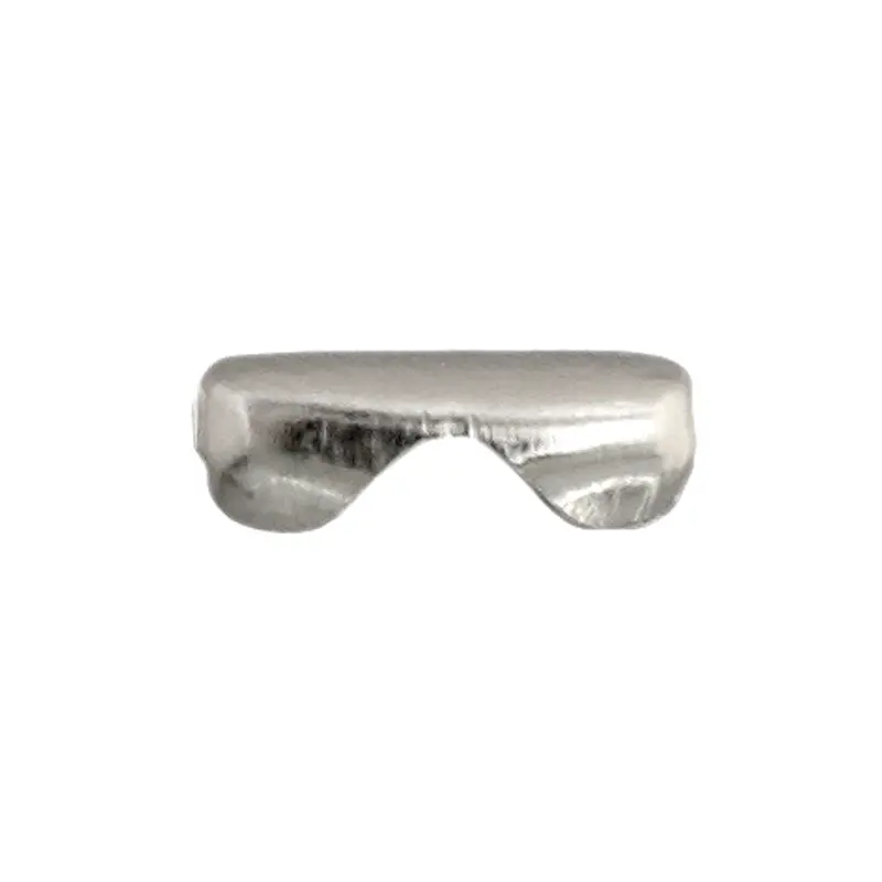 Iron Kidney Cap 2.4mm Nickel Color NF