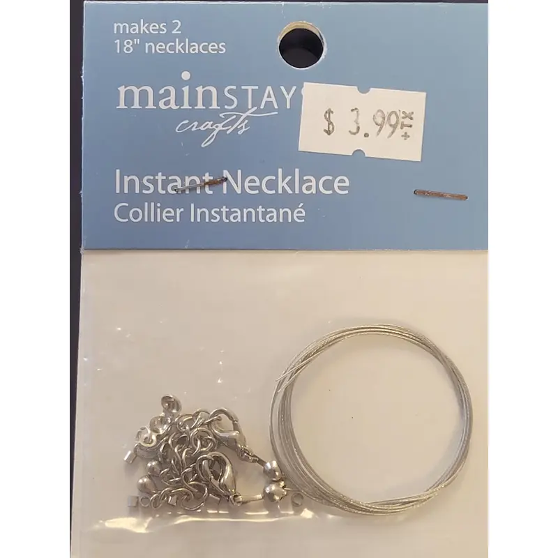 Mainstays Crafts Instant Necklace