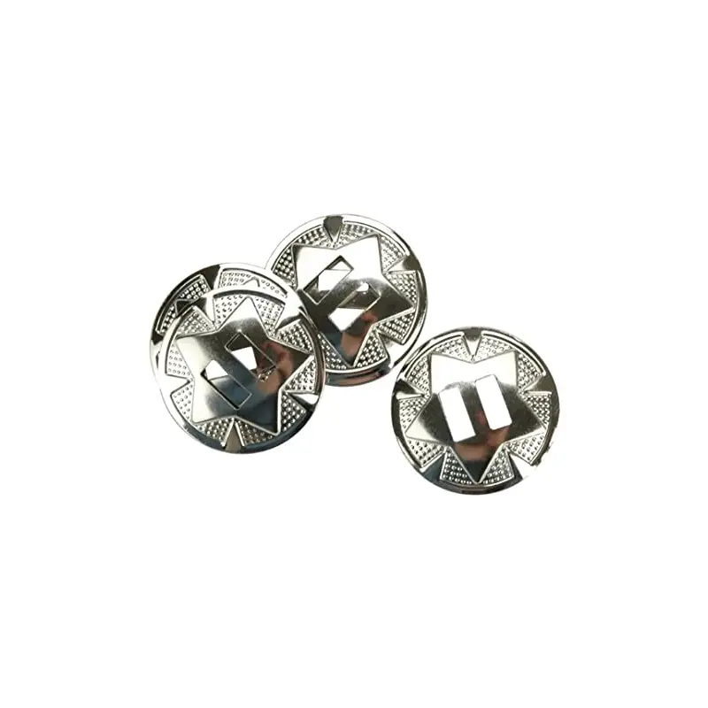 Tandy Leather Factory Tandy Leather 1-1/4" Slotted Round Conchos with Star Design