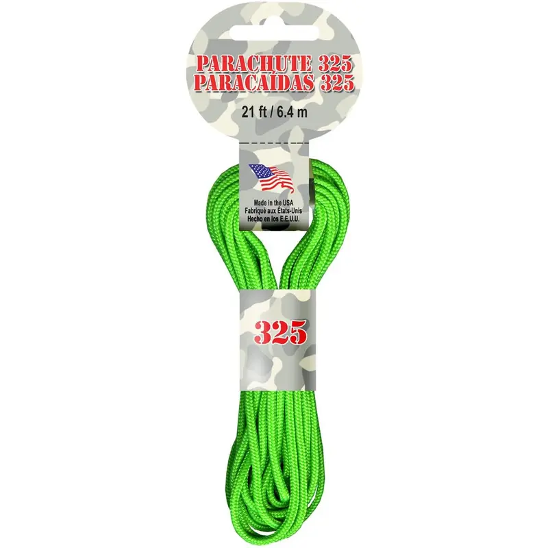 Neon Green Paracord - Parachute Cord - 325 Paracord - 2mm
