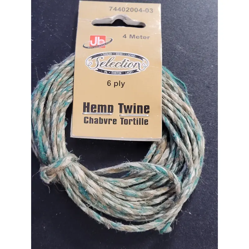 Hemp 6ply/2.5mm Two-Tone Army 4m