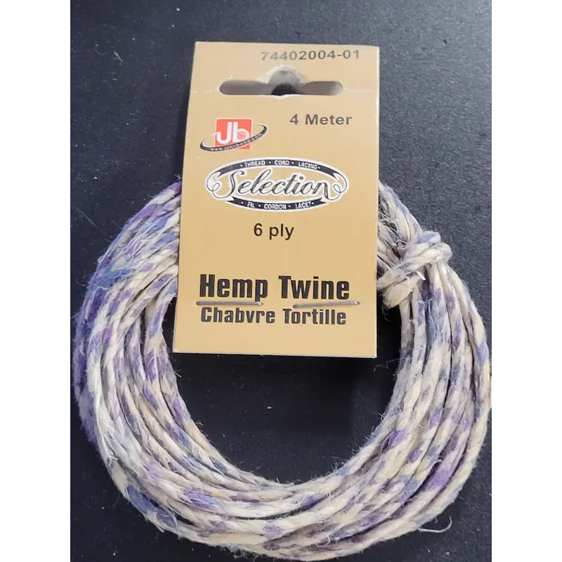 Hemp 6ply/2.5mm Two-Tone Purple 4m