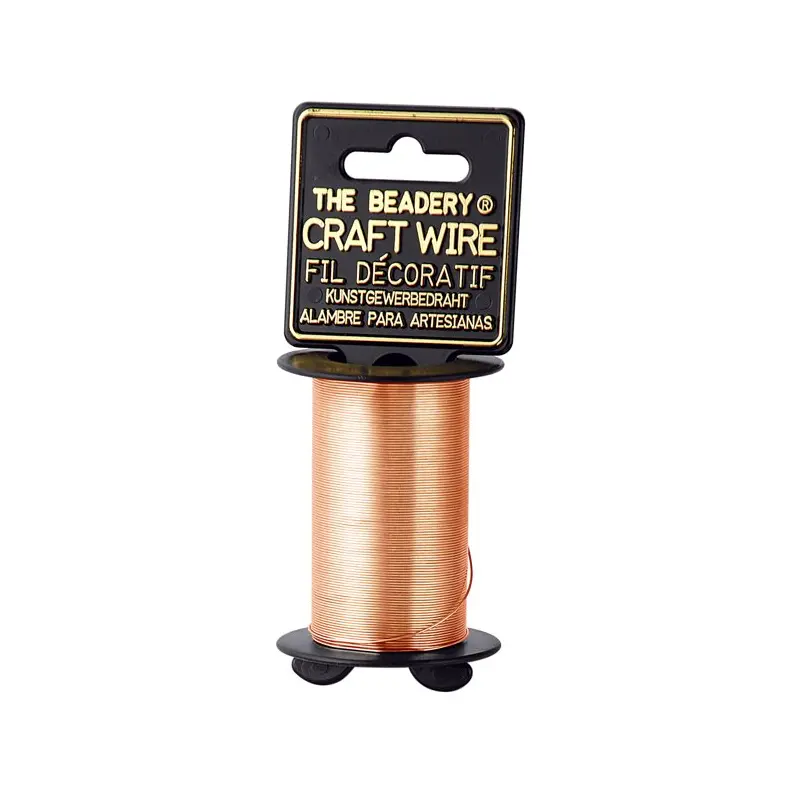 The Beadery 24 gauge craft wire 25 yard spool Copper