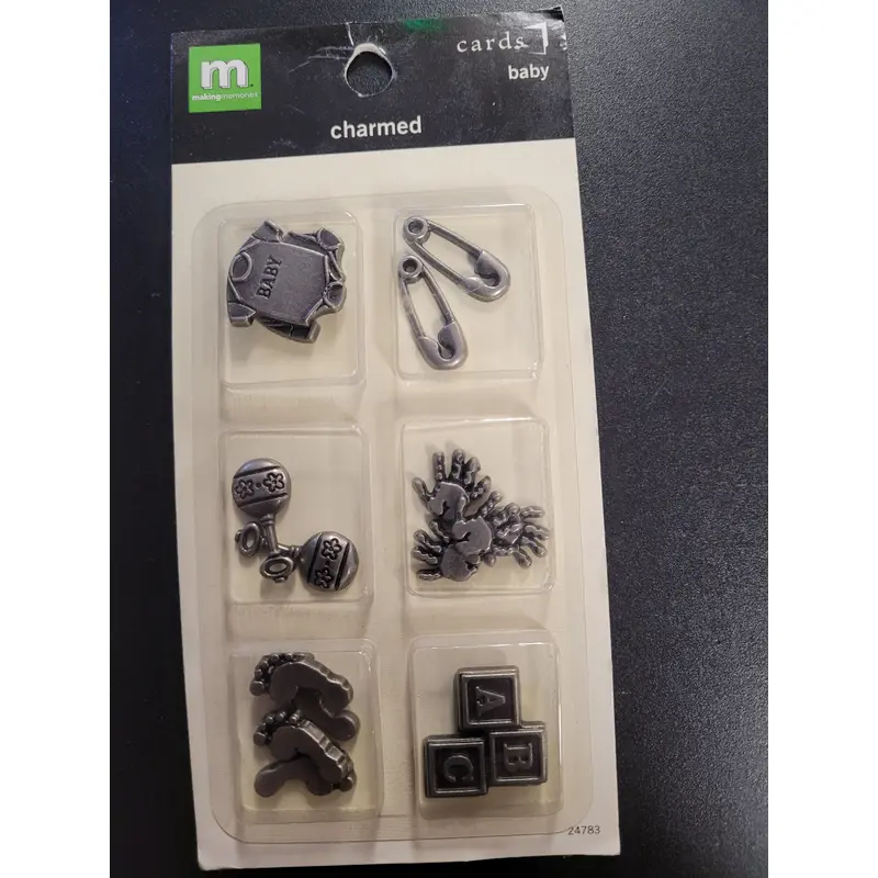 Making Memories Scrapbooking Charms - Baby