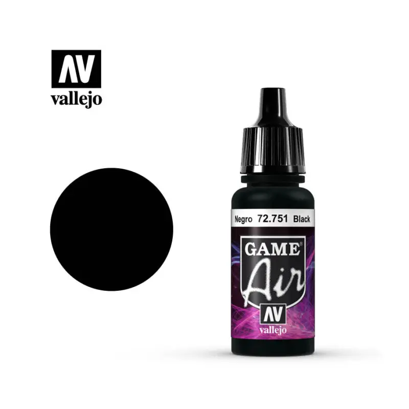 Vallejo Game Air 72.751 Black