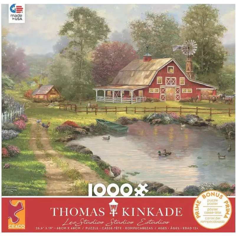 Ceaco Red Barn Retreat 1000pc