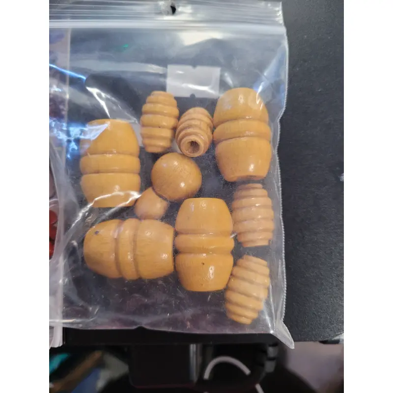 Coloured Macram Beads