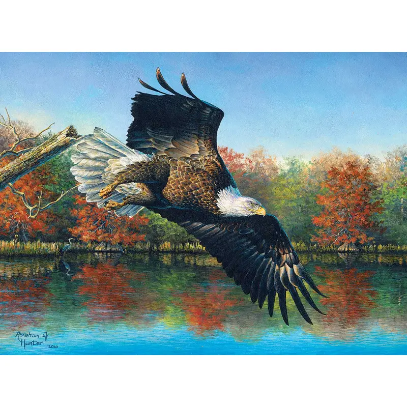 Sunsout 1000pc Puzzle Wetland Eagle