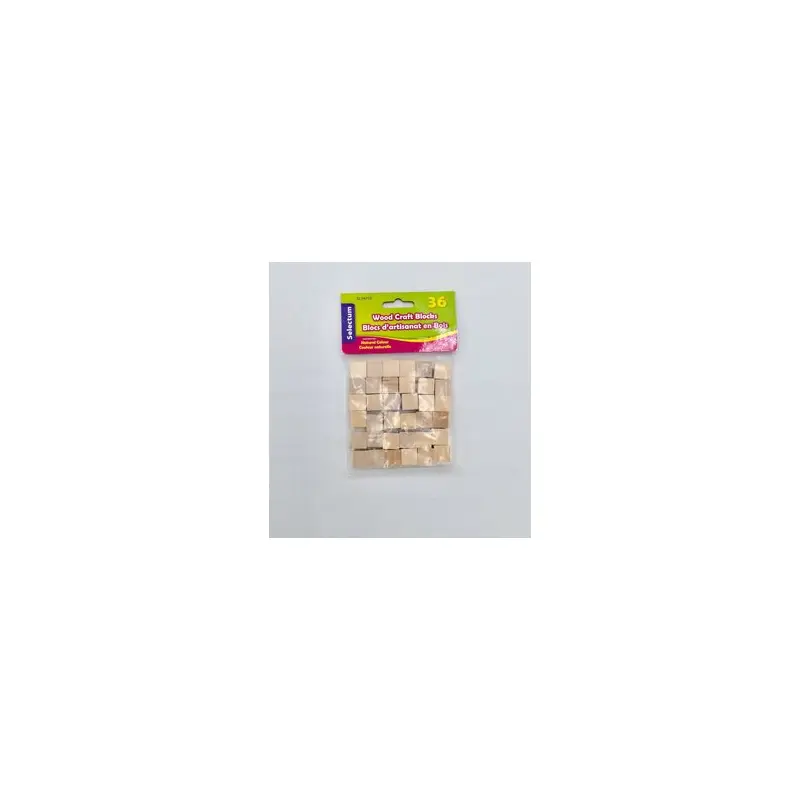 Natural Colour Wood Craft Blocks