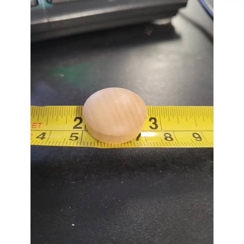 Birch Round (Dome) Plugs 3/4"