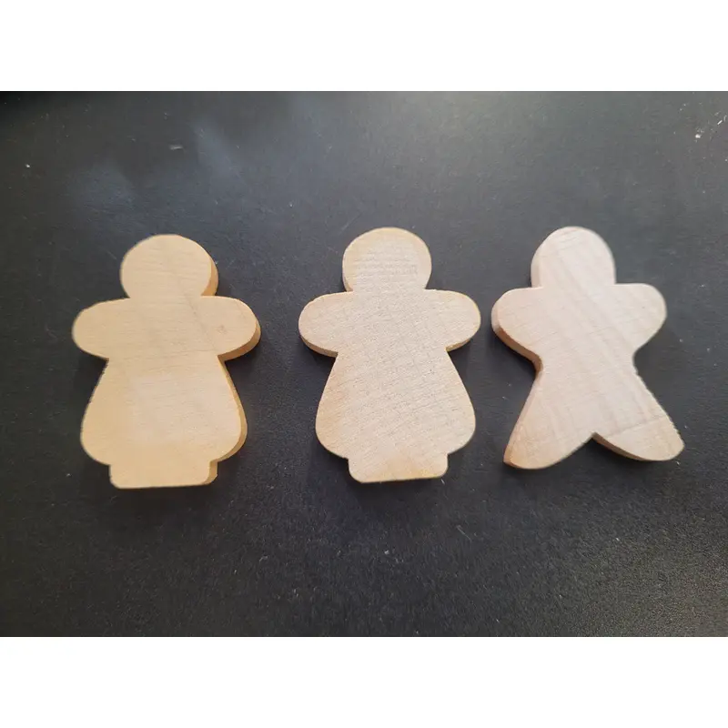 Chunkies 1/4"thick  Cookie Girls & Gingerbread Man