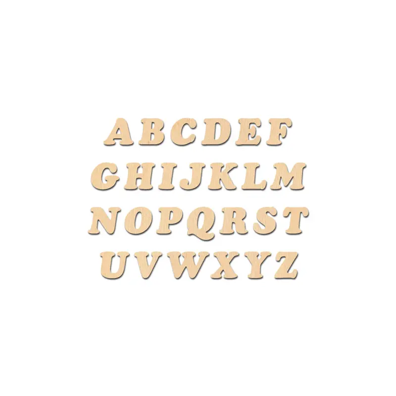Cooper Font Letters - 3" Tall